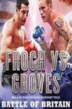 Carl Froch vs George Groves