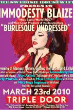 Burlesque Undressed