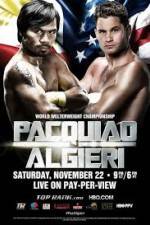 Manny Pacquiao vs Chris Algieri